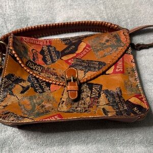 Patricia Nash Multicolor Signature MAP/WORLD bag. Excellent condition.